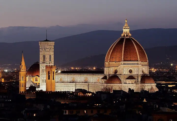 Il Duomo di Firenze visto dal Piazzale Michelangelo