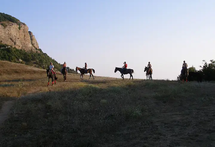 A cavallo a Limone Piemonte